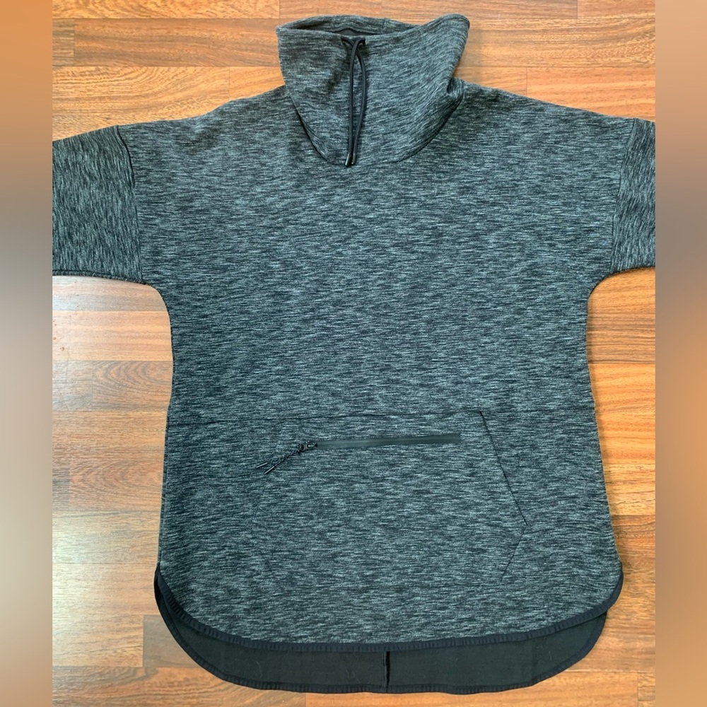Champion Victory Fleece Pullover New Men Large Gray Zip Pocket Pullover Athletic